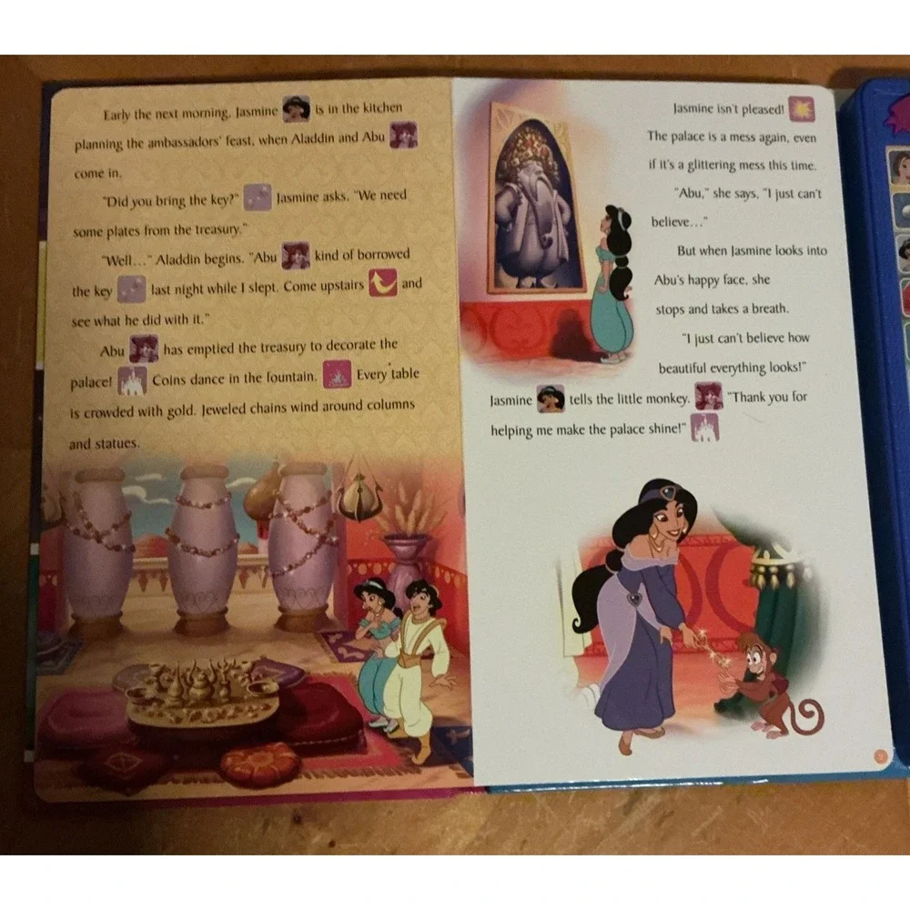 Disney Princess - Sound Storybook‎ Treasury 39-Button Sound Book - PI Kids